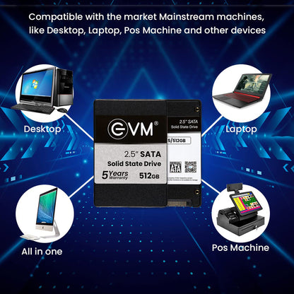 EVM 512GB 2.5-inch SATA 3D NAND Internal SSD