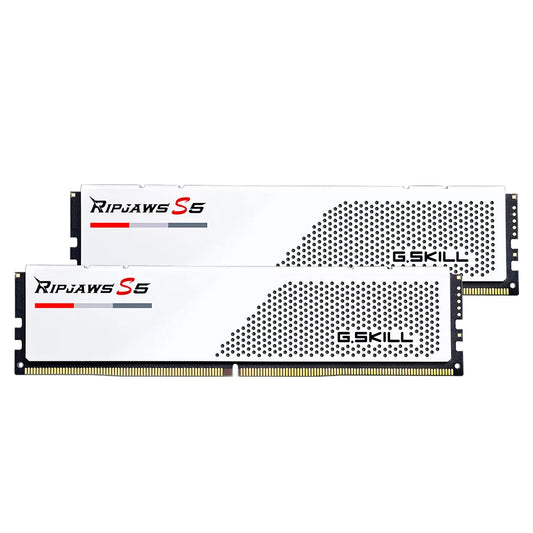 G.SKILL Ripjaws S5 32GB (2x16GB) DDR5 RAM 6000MHz CL32 Gaming Desktop Memory