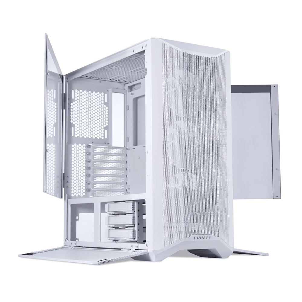 Lian Li Lancool II Mesh RGB White Mid-Tower Cabinet with 3 ARGB Pre-installed Fans and USB Type-C