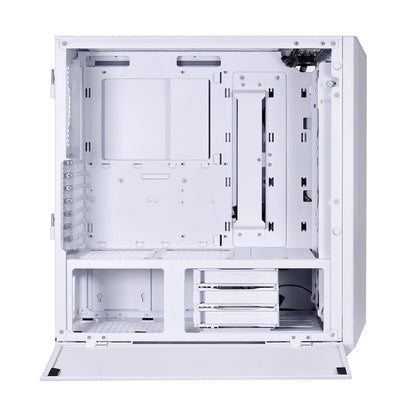 Lian Li Lancool II Mesh RGB White Mid-Tower Cabinet with 3 ARGB Pre-installed Fans and USB Type-C