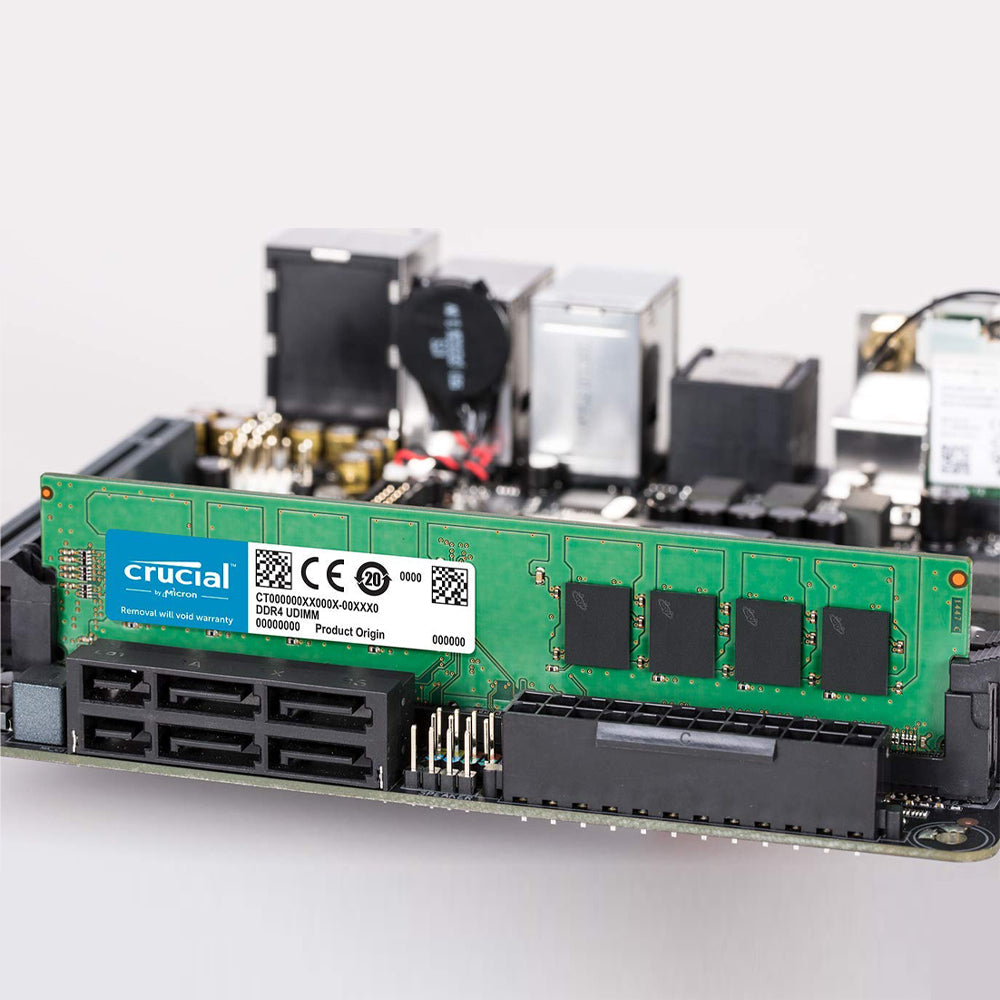 Crucial 16GB DDR4 RAM 3200MHz UDIMM Desktop Memory - tpstech.in
