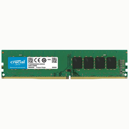 Crucial DDR4 8GB DDR4 RAM 3200MHz CL22 UDIMM Desktop Memory