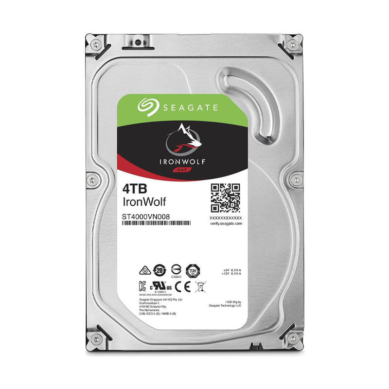 Seagate IronWolf 4TB 3.5-inch NAS Device Internal Hard Disk with 5900 Rpm