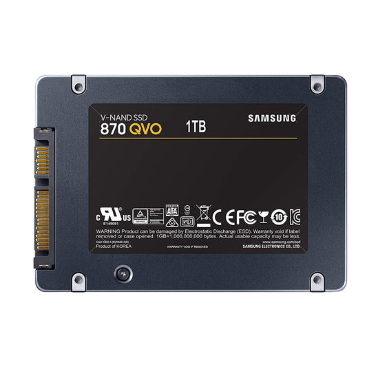 Samsung 870 QVO 1TB 2.5-इंच SATA इंटरनल SSD