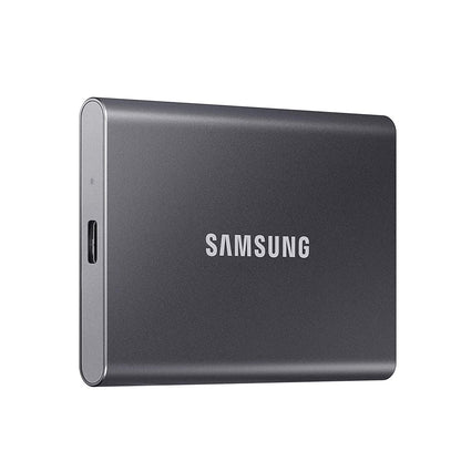 Samsung T7 1TB पोर्टेबल USB 3.2 Gen 2 टाइप-सी ग्रे एक्सटर्नल SSD