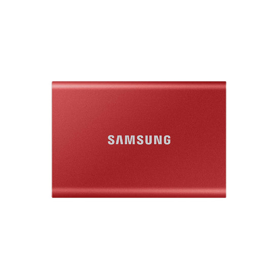 Samsung T7 1TB पोर्टेबल USB 3.2 Gen 2 टाइप-सी रेड एक्सटर्नल SSD