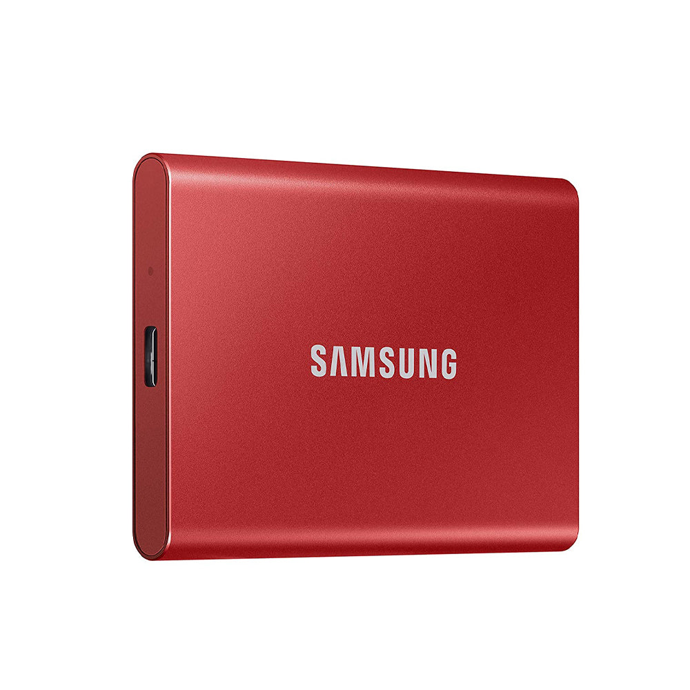 Samsung T7 1TB Portable USB 3.2 Gen 2 Type-C Red External SSD