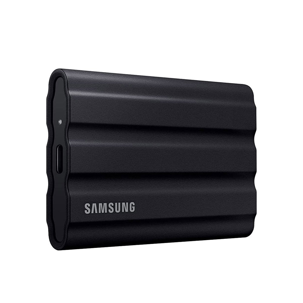 Samsung T7 शील्ड 2TB पोर्टेबल USB 3.2 Gen 2 टाइप-सी ब्लैक एक्सटर्नल SSD