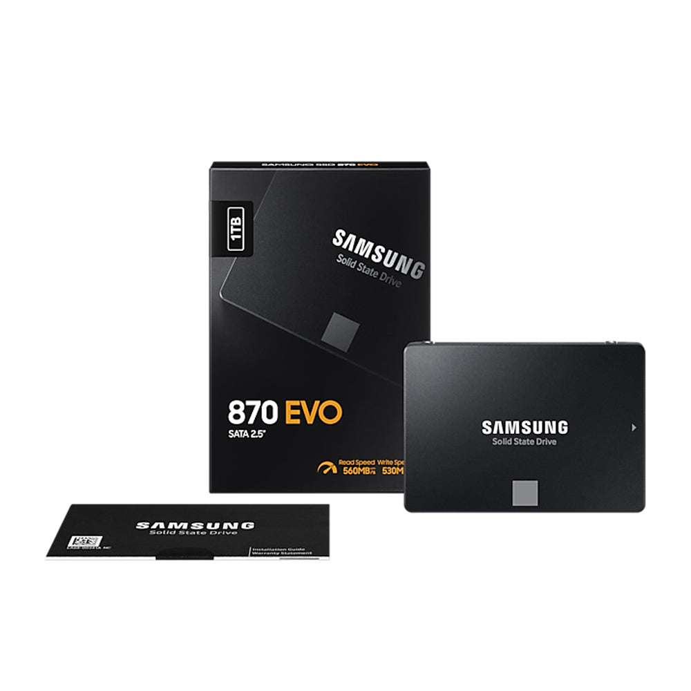 Samsung 870 EVO 1TB 2.5-inch SATA III Internal SSD