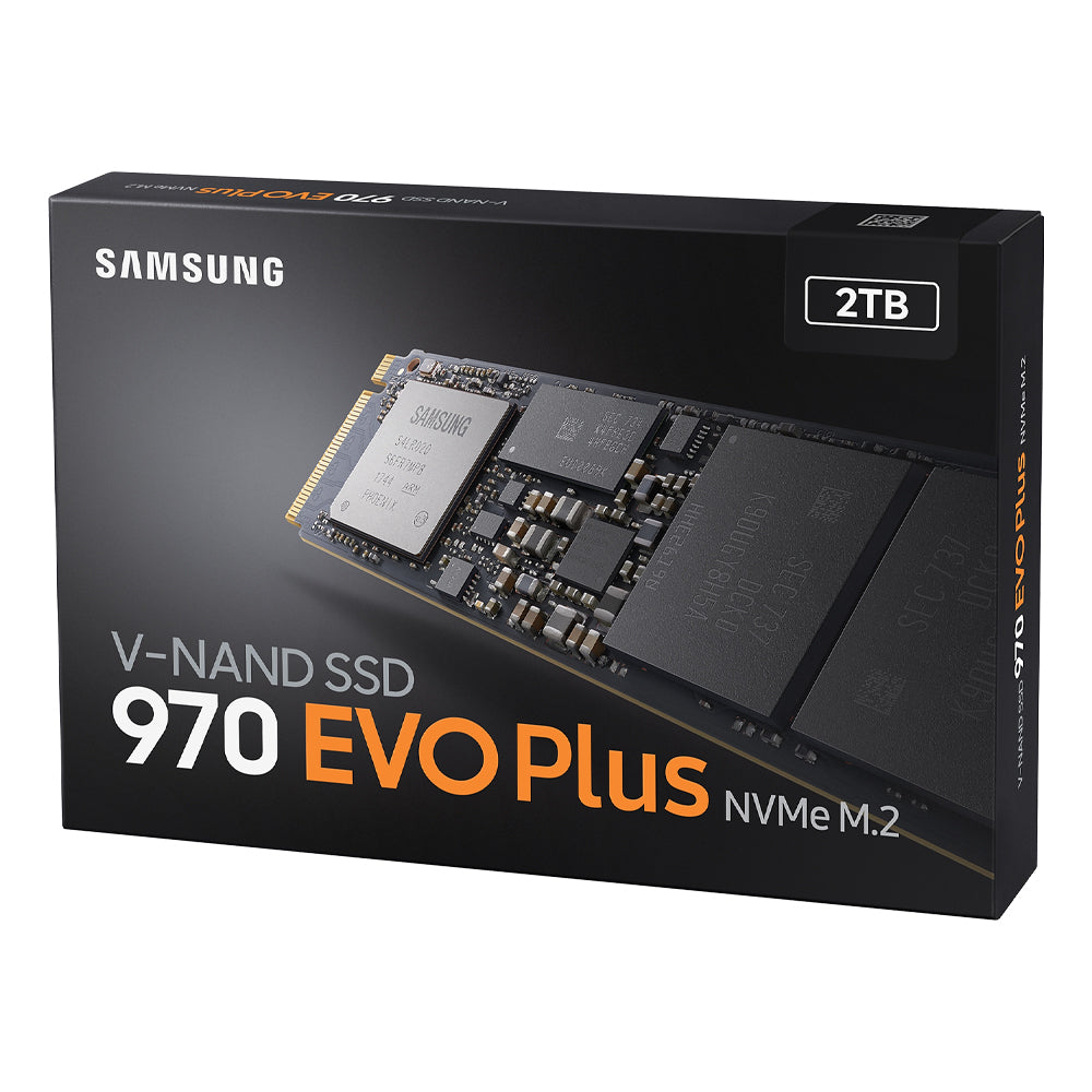 Samsung 970 EVO Plus 2TB M.2 NVMe PCIe 3.0 Internal SSD