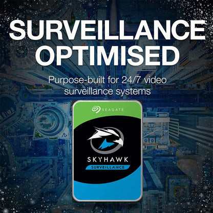 Seagate Skyhawk 2TB 3.5-inch SATA 5400RPM Surveillance Internal Hard Disk