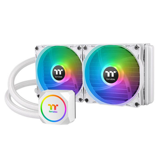 Thermaltake TH240 ARGB 240mm CPU AIO Liquid Cooler with Dual 120mm Fan and Smart Controller