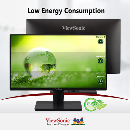 ViewSonic VA2215-H 22-इंच फ़ुल-HD VA मॉनिटर 4ms रिस्पॉन्स टाइम और AMD FreeSync के साथ