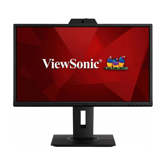 ViewSonic VG2440V 24” IPS Panel 1080p FHD Video Conferencing Monitor with Webcam & Speakers