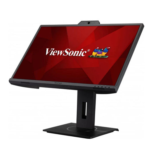 ViewSonic VG2440V 24” IPS Panel 1080p FHD Video Conferencing Monitor with Webcam & Speakers