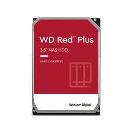 Western Digital WD Red Plus 4TB 3.5" SATA 6Gb/s 5400RPM NAS Internal Hard Disk Drive WD40EFPX